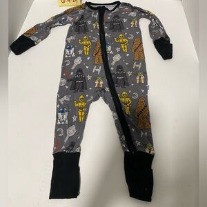 Star Wars May the Force Be With You Little Sleepies Zippy